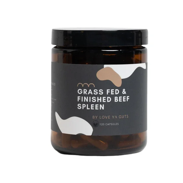 Love Ya Guts GRASSFED BEEF SPLEEN CAPSULES
