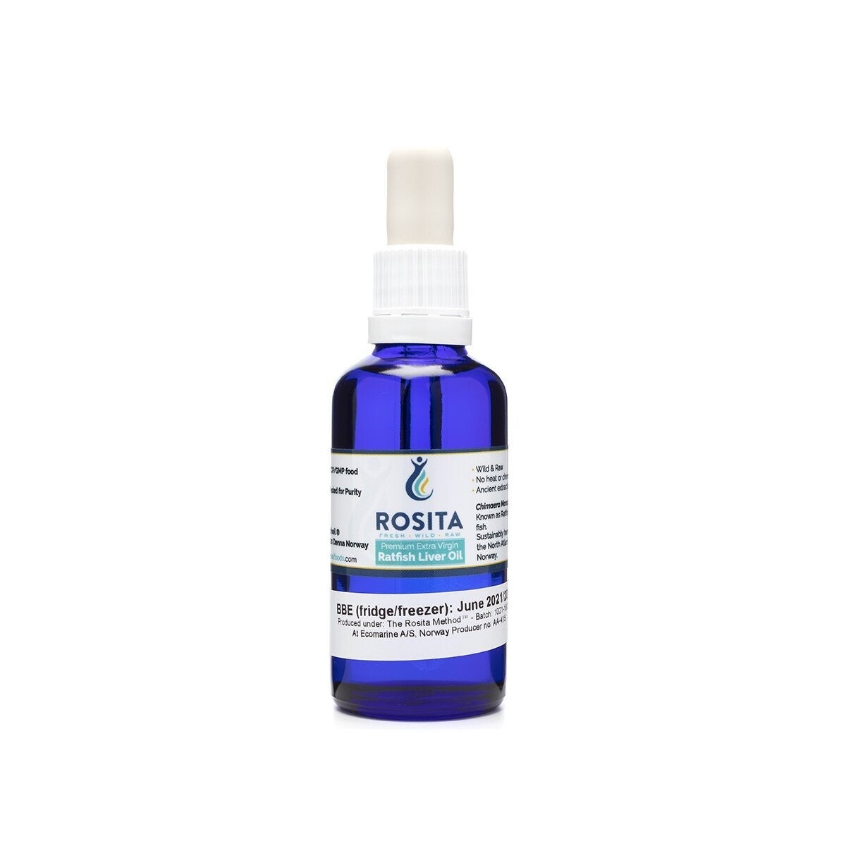 Rosita Ratfish Liver Oil – 50ml