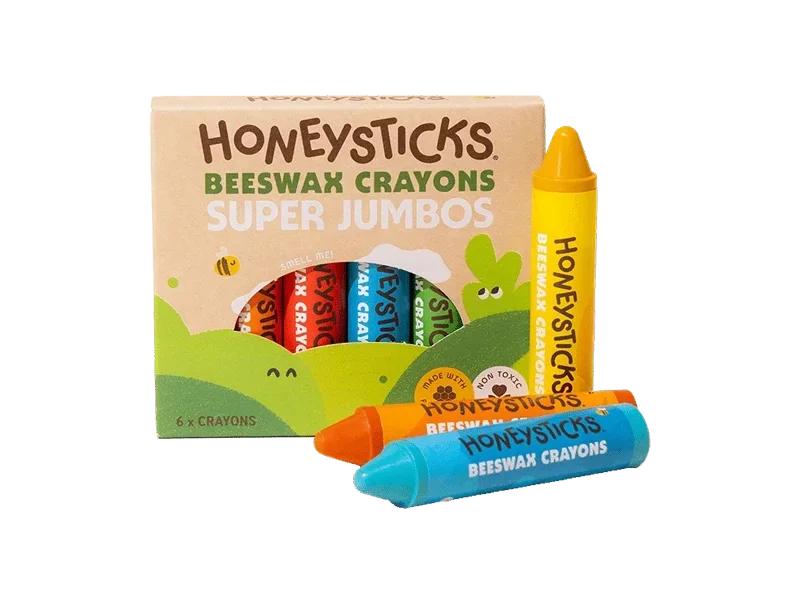 Honeysticks Beeswax Crayons Super Jumbos 7pk