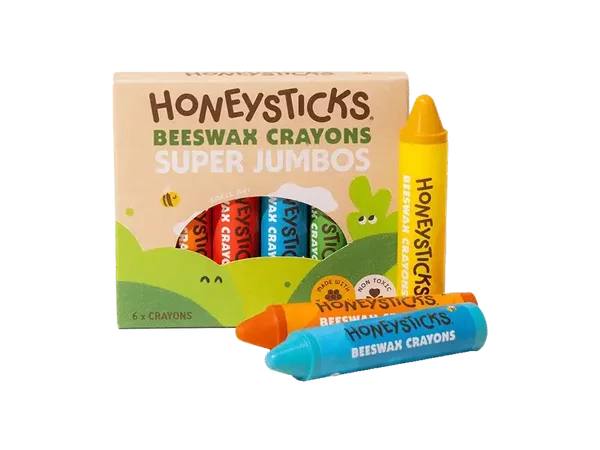 Honeysticks Beeswax Crayons Super Jumbos 7pk