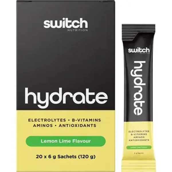 Switch Nutrition  Hydrate Electrolytes No Added Sugar