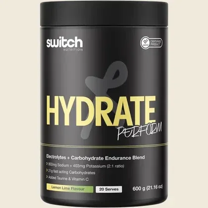SWITCH NUTRITION Perform Hasta Hydrate & Carbs 600g