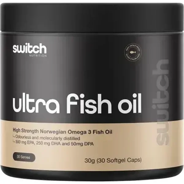 Switch Nutrition Ultra Fish Oil High Strength Norwegian Omega 3