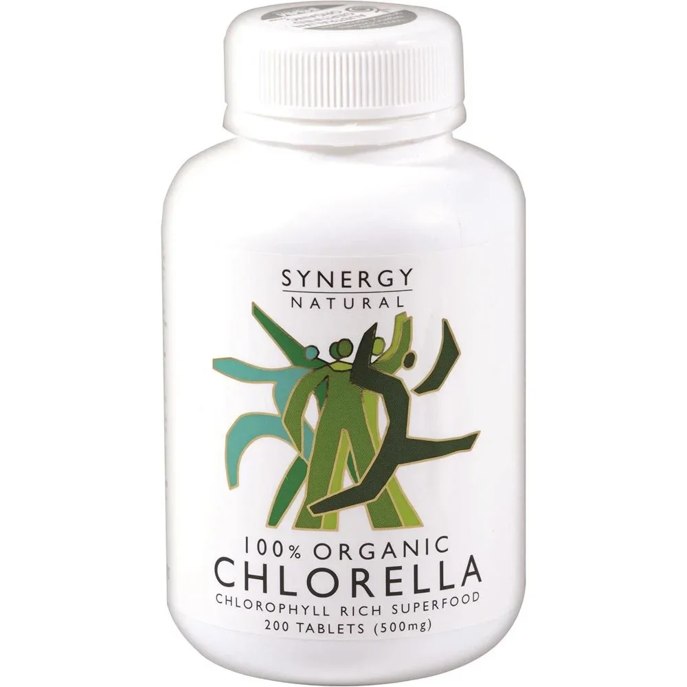 Synergy Natural Organic Chlorella 500mg