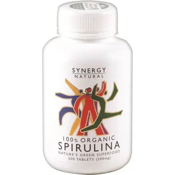 Synergy Natural Organic Spirulina 500mg