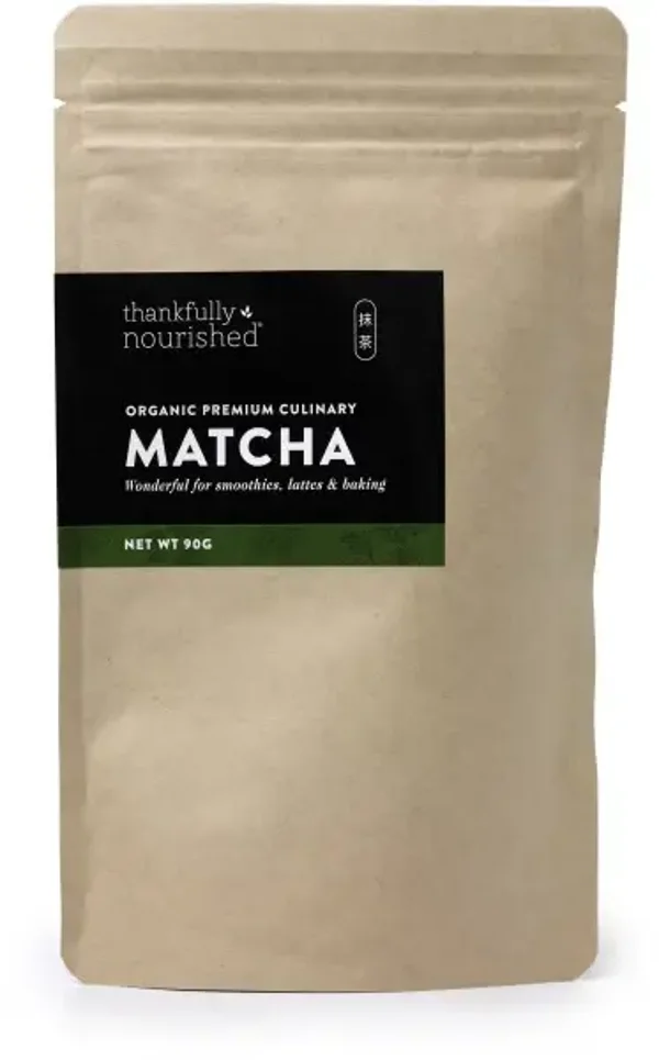 Thankfully Nourished Organic Premium Japanese Matcha 90g
