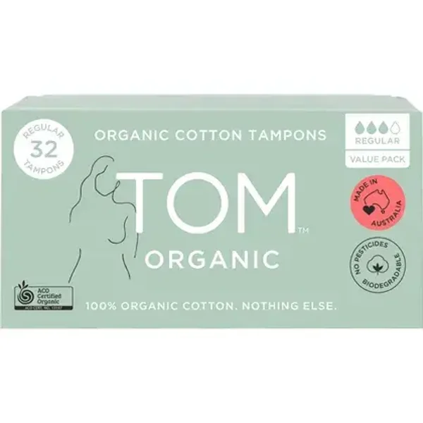 TOM Organic Tampons  6x32pk