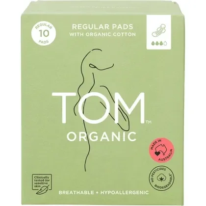 TOM Organic Pads 6x10pk