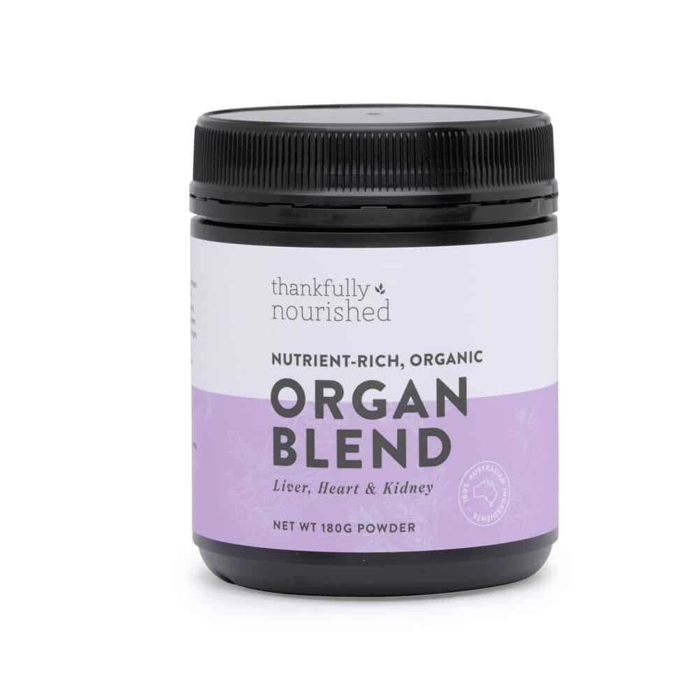 Thankfully Nourished Australian Organic Organ Blend 150g