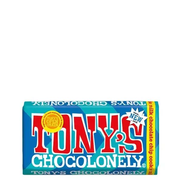 Tony's Chocolonely Milk Choc Chip Cookie | 180g