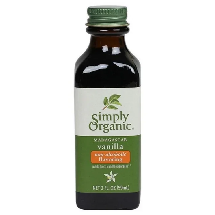 Simply Organic Vanilla Flavouring (Non-Alcoholic) 59ml