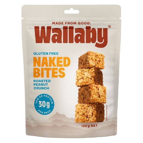 Wallaby Naked Bite G/F 120g