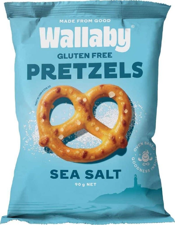 Wallaby Pretzel Twists G/F 90g