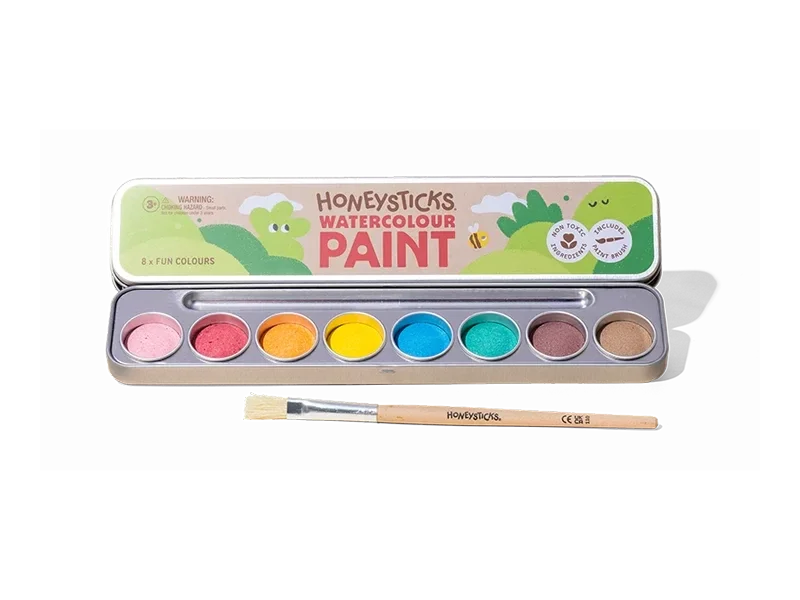 Honeysticks Watercolour Paint Set 8pk