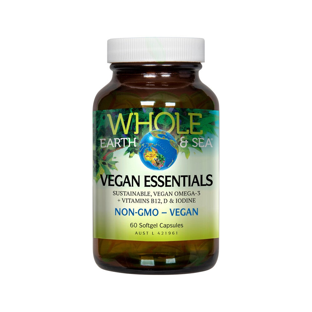 Whole Earth & Sea Vegan Essentials 60caps