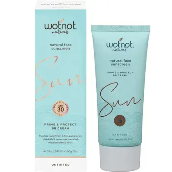 Wotnot Natural Face Sunscreen 30 SPF BB Cream 60g
