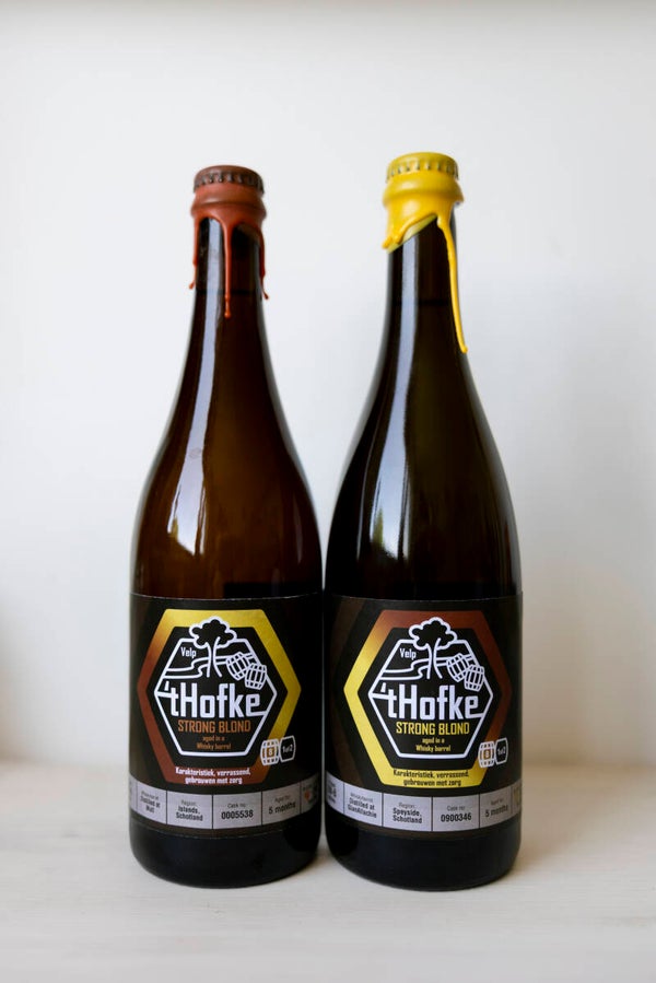 2 x 75cl - 'the split' - Barrel-aged Strong-Blond (1x GlenAllachie & 1x Ledaig)