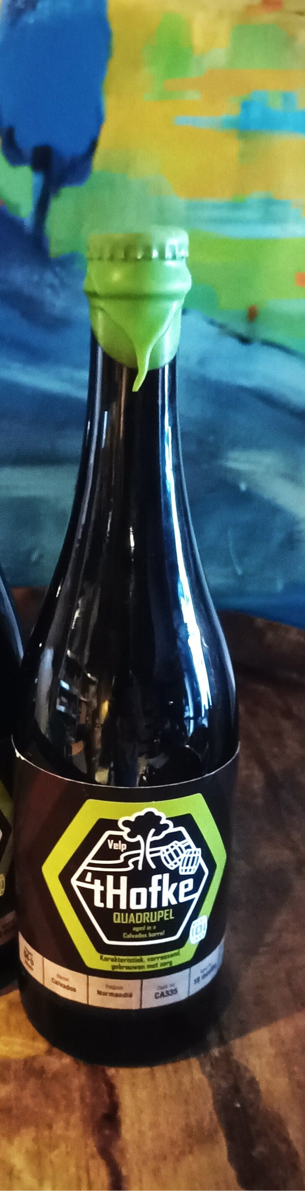 1 x 75cl - Barrel-aged Quadrupel - (Calvados)