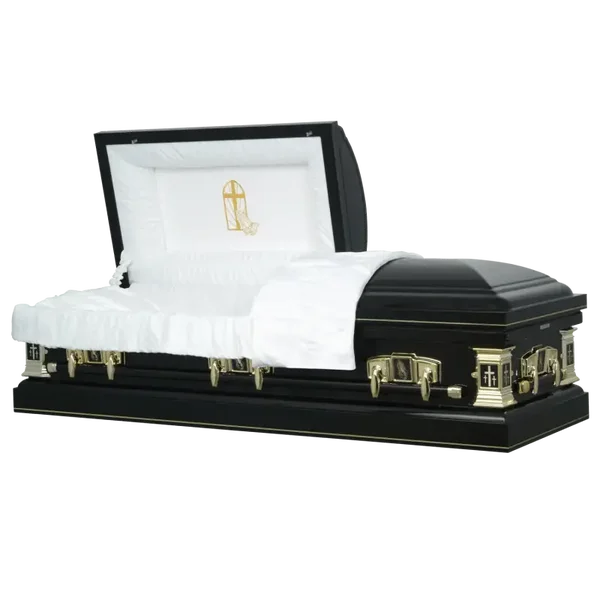 20 ga steel half couch caskets