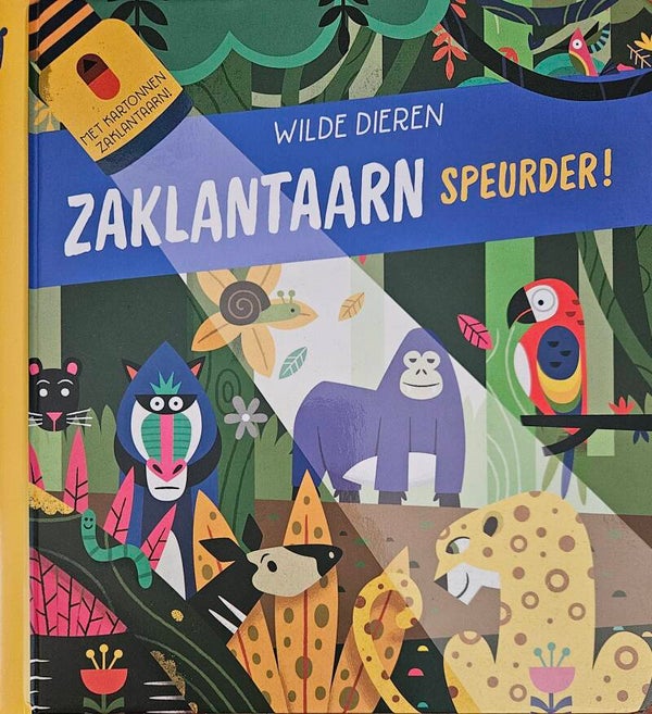 Wilde dieren zaklantaarn speurder!