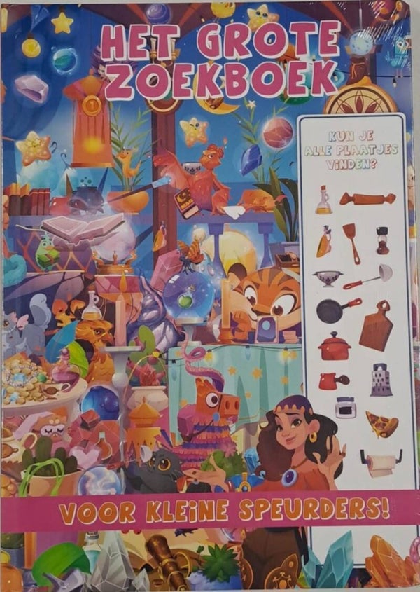 Het grote zoekboek voor kleine speurders ! Waarzegger