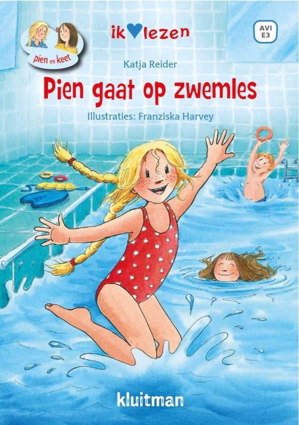 Pien gaat op zwemles