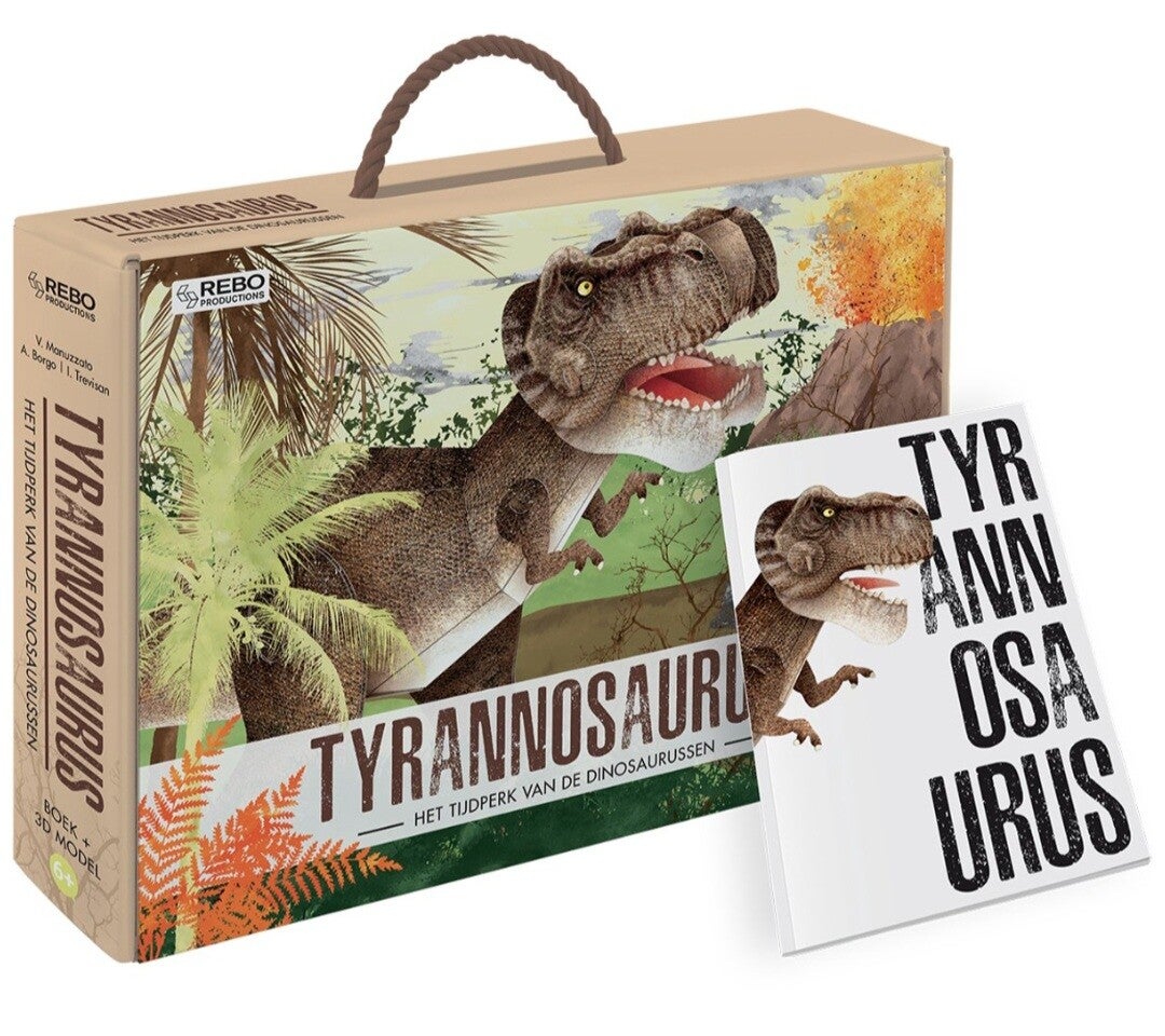 Tyrannosaurus 3D puzzel en boekje