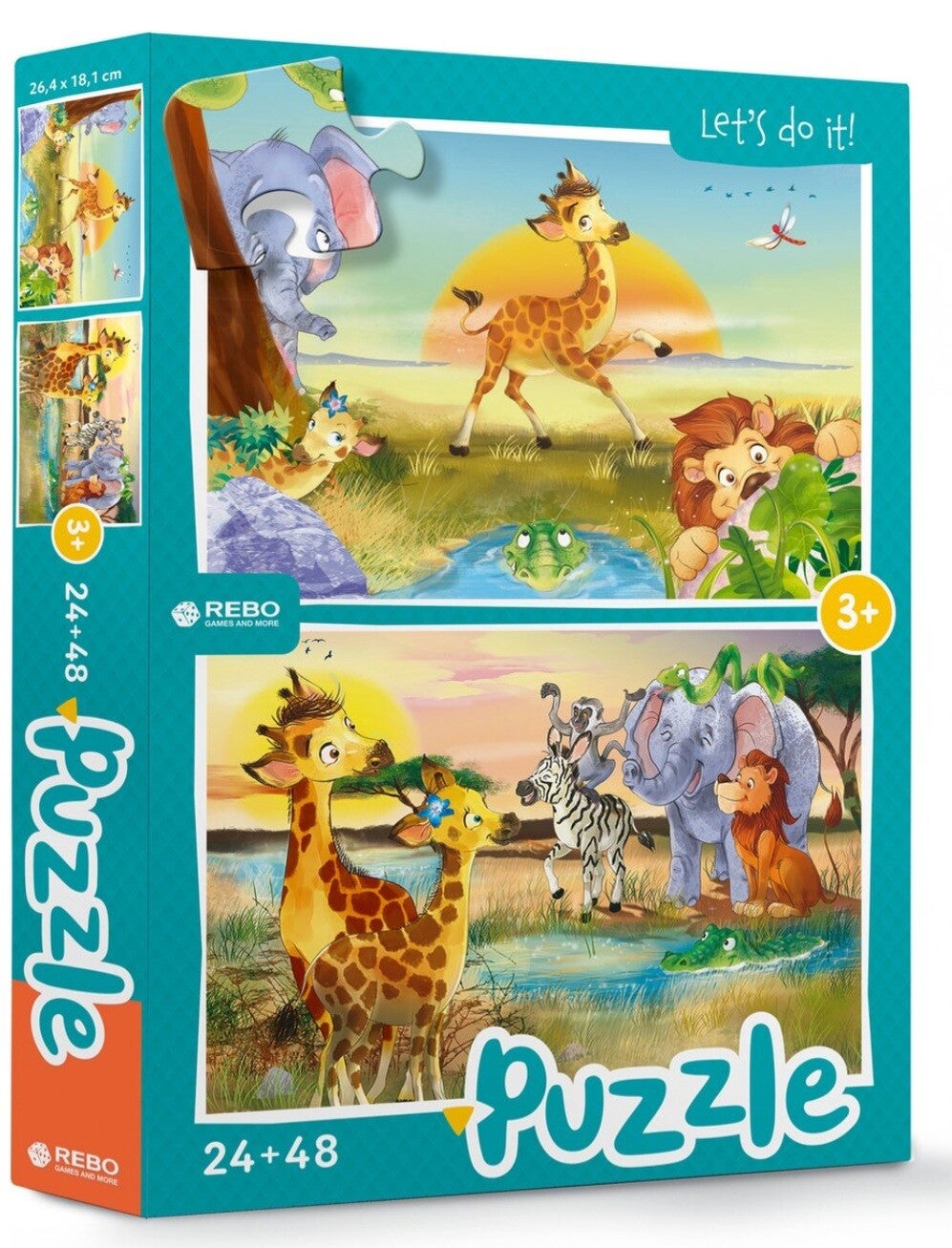 Let's do it! Giraffe puzzel