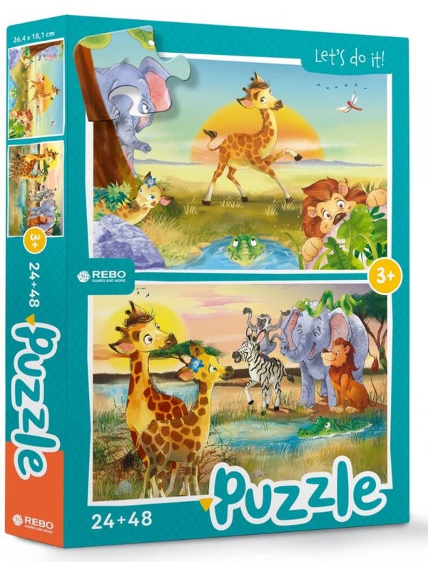 Let's do it! Giraffe puzzel