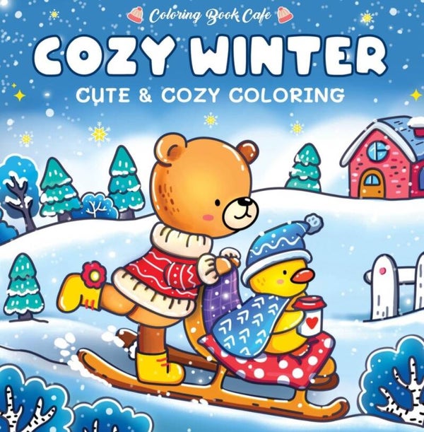 Cozy Winter Cute & Cozy Colouring