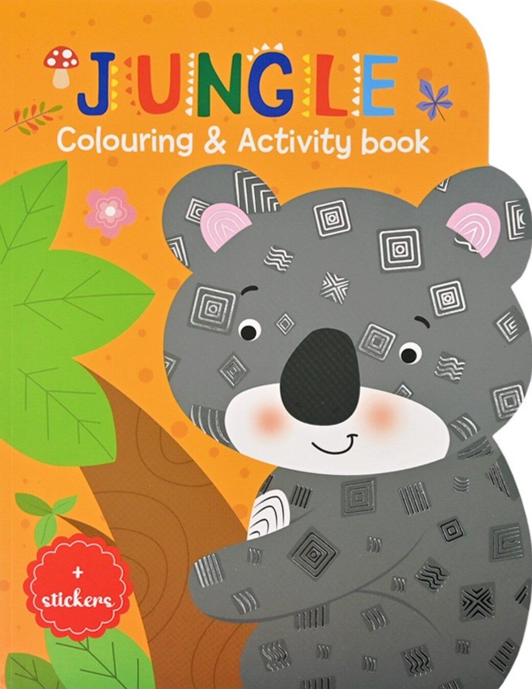 Jungle colouring & activity book