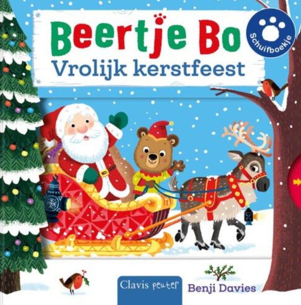 Beertje Bo vrolijk kerstfeest