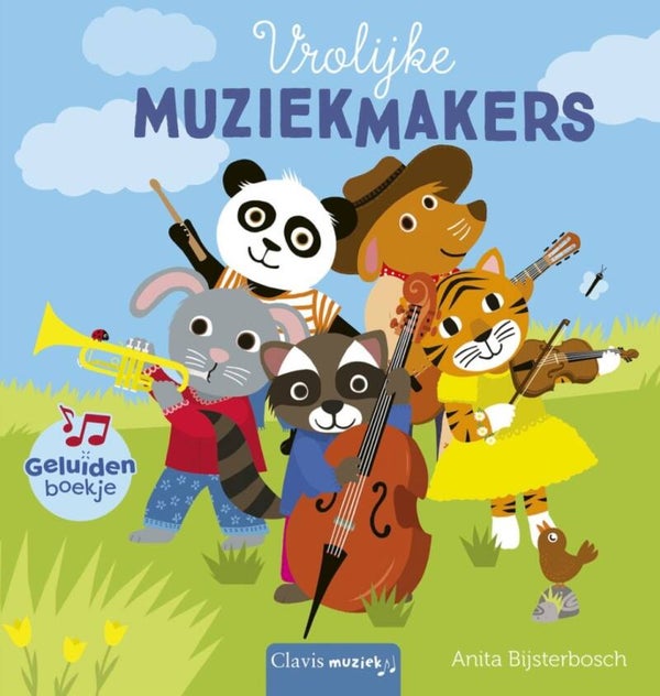 Vrolijke muziekmakers geluidenboek