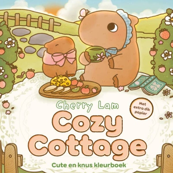 Cozy Cottage cute en knus kleurboek