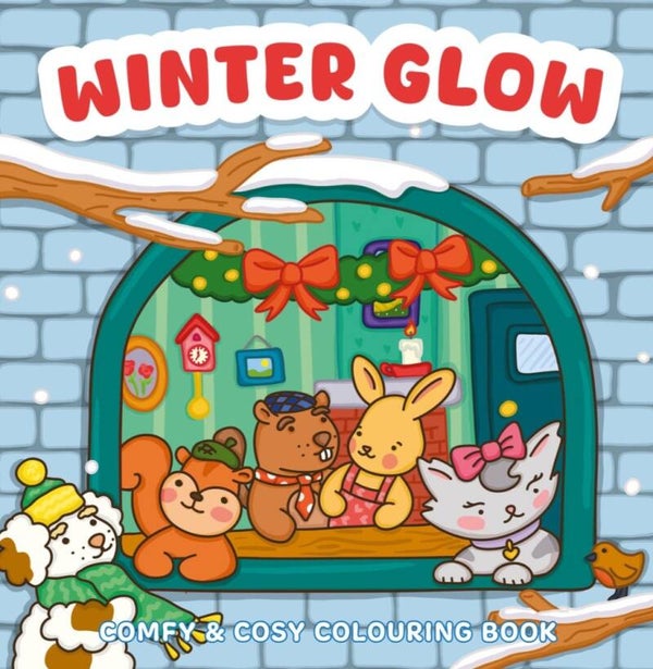 Winter glow comfy & Cosy colouring book