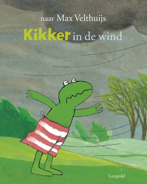 Kikker in de wind