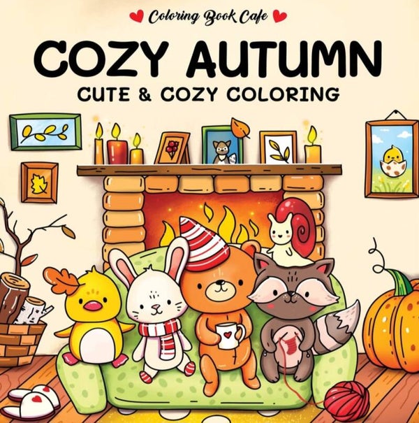Cozy autumn cute &  Cozy coloring