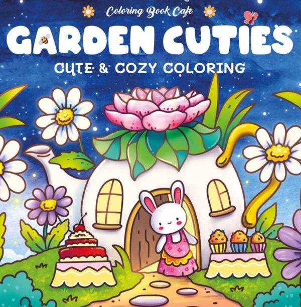 Garden cuties cute en cozy coloring