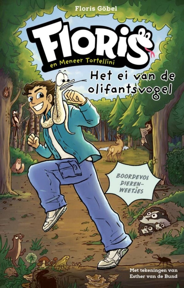 Floris en meneer Tortellini het ei van de olifantvogel
