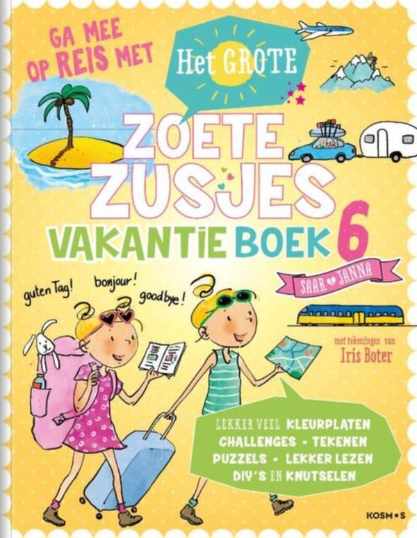 Het grote Zoete zusjes vakantie boek 6