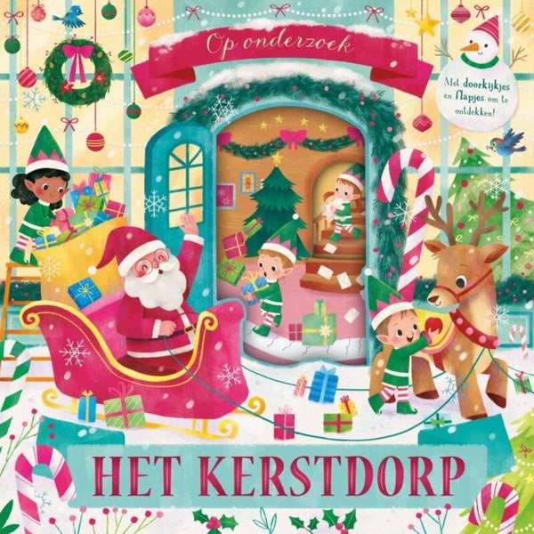 Op onderzoek het kerstdorp