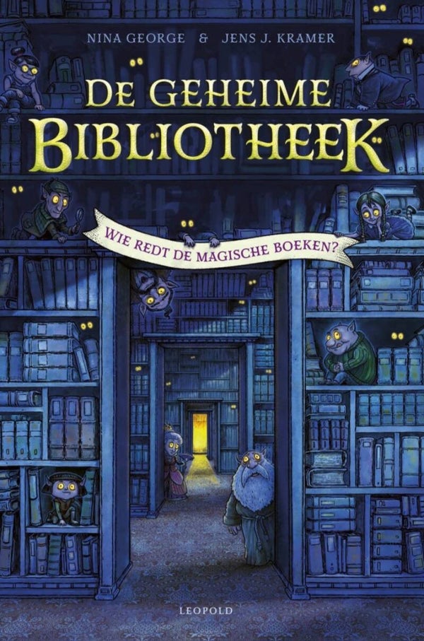 De geheime bibliotheek wie redt de magische boeken?