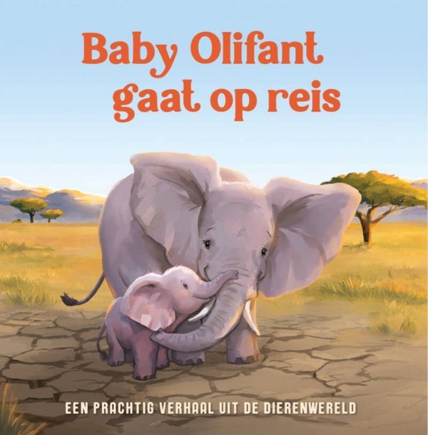 Baby olifant gaat op reis