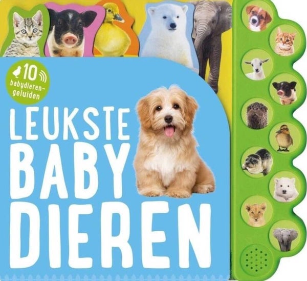 Leukste baby dieren geluidenboek