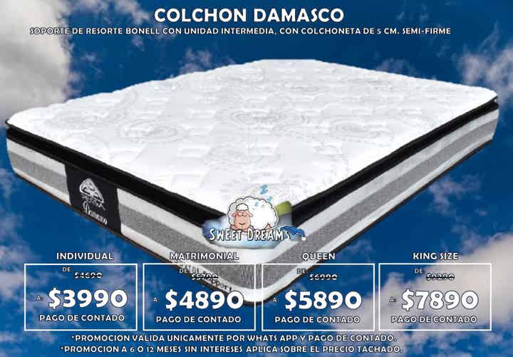 COLCHON DAMASCO