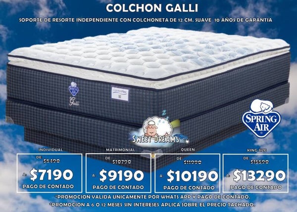 COLCHON GALLI