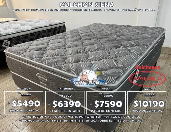 COLCHON SIENA