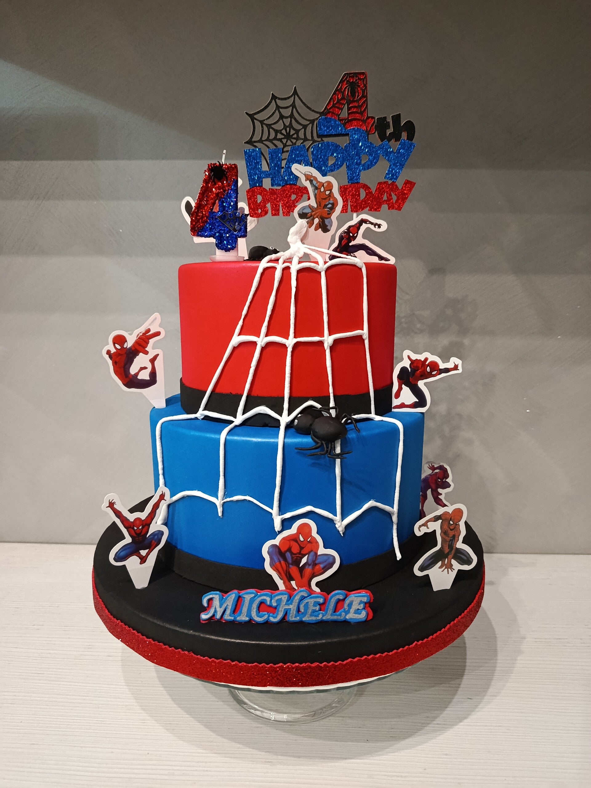 TORTA SCENOGRAFICA SPIDERMAN