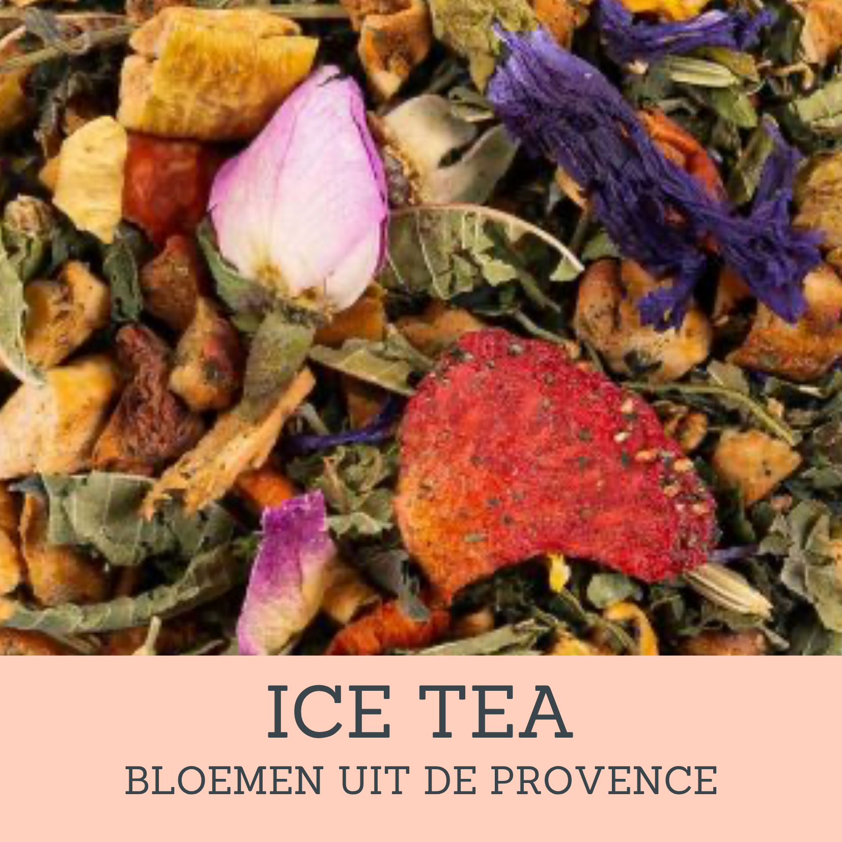 Ice Tea Bloemen uit de Provence