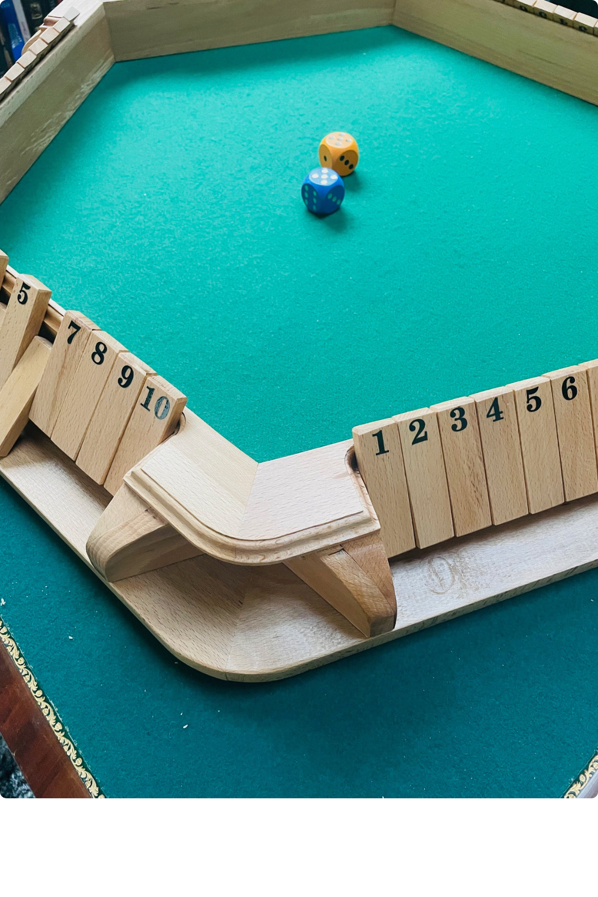 Jeux de dés / Shut the Box- 6 joueurs